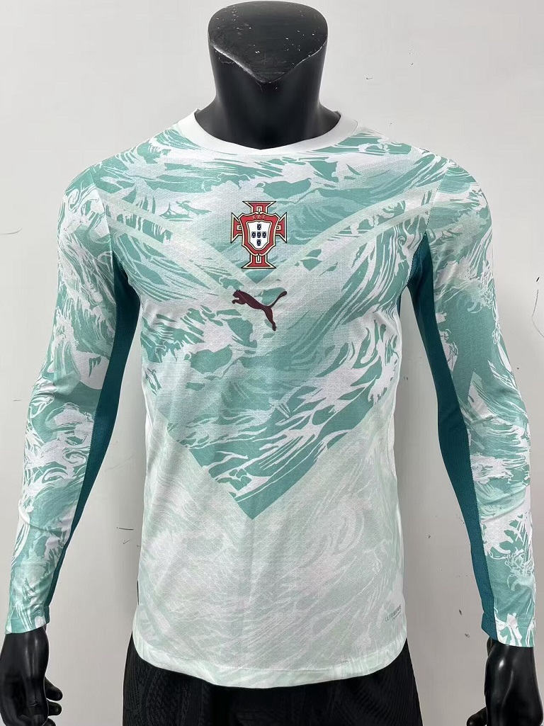 AAA Quality Portugal 2026 World Cup Away Leak Long Jersey(Player